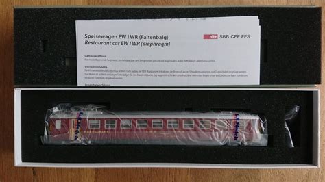 LS Models Speisewagen WR Typ EW I Der SBB Ep IV Neu Kaufen Auf Ricardo