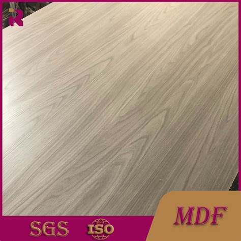 830X2440 1220X2440mm 12mm 15mm 18mm Melamine Faced MDF Board Slot MDF