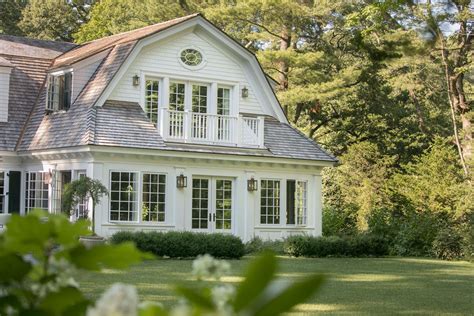 Stone Gambrel Patrick Ahearn Architect Colonial House Exteriors