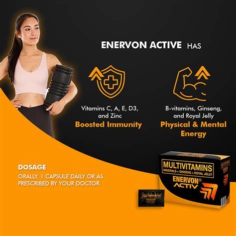 Unilab Enervon Activ Multivitamins 30 Capsules With Ginseng Royal