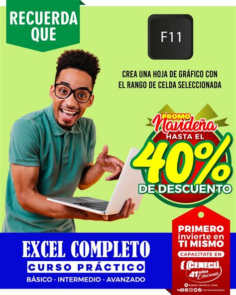 Cursos Cenecú on Twitter Conviértete en un experto en Excel desde