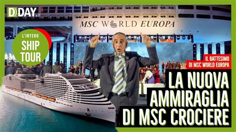 Msc World Europa Il Reportage Dalla Nuova Ammiraglia Di Msc Crociere