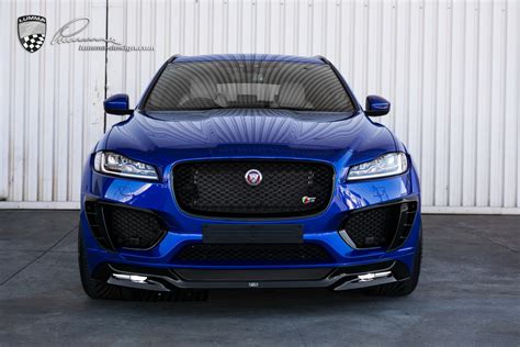 Jaguar F Pace Lumma Design Clr F Body Kit Blue Meduza Design Ltd