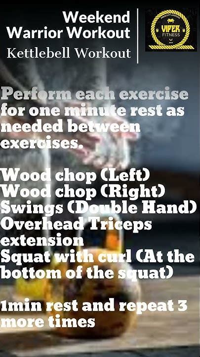 Weekend Warrior Workout Youtube