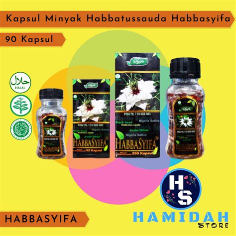 Jual Habbasyifa Kps Habbatussauda Kapsul Minyak Jinten Hitam