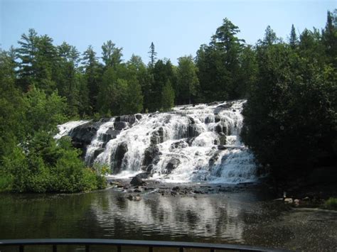 Bond Falls on Middle Branch Ontonagon River | Waterfalls of the Keweenaw