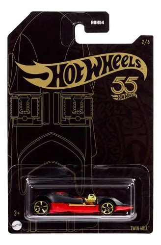 Hot Wheels Twin Mill Aniversário 55 Anos Preto E Doura Parcelamento sem juros