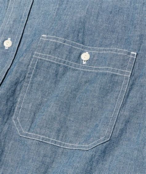 MR OLIVEミスターオリーブの5oz VINTAGE CHAMBRAY UTILITY SHIRTシャツ ブラウス WEAR