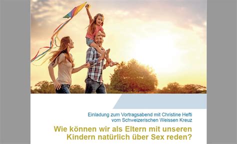 Eltern Vortragsabend Mit Kindern natürlich über Sex reden in Appenzell Vorträge