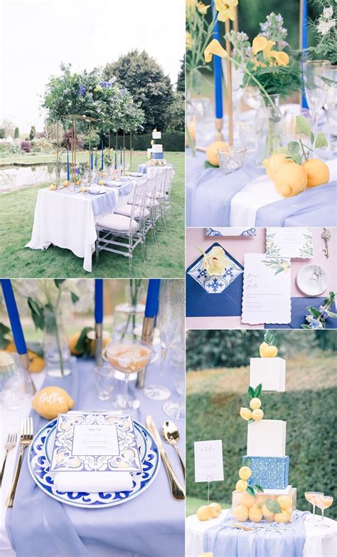 Royal Blue And Yellow Wedding Theme