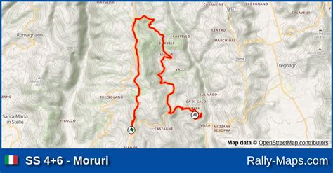 Ss Moruri Stage Map Rally Due Valli Ciar Rally Maps