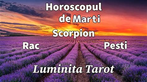 Zodiile De Apa Rac Scorpion Pesti Iunie Youtube