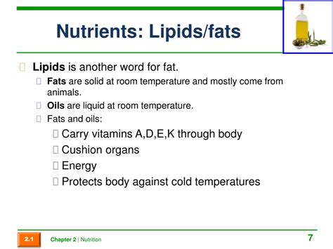 PPT - Chapter 2 Nutrition PowerPoint Presentation, free download - ID