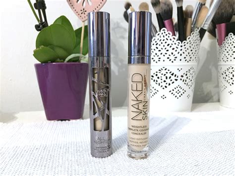 Urban Decay All Nighter Concealer REVIEW Naked Skin Concealer