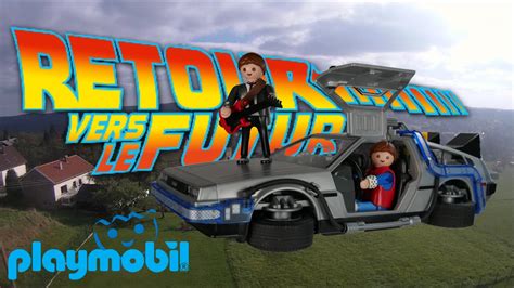 Playmobil Retour Vers Le Futur Et Youtube