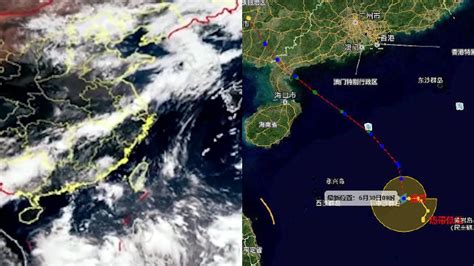 3号台风暹芭生成路径预报图公布中心距海南三沙约325公里 Youtube