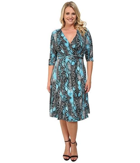 Kiyonna Essential Wrap Dress Wrap Dress Colorful Dresses Dress