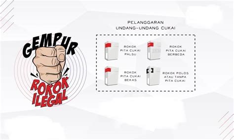 kominfo jombang rokok ilegal rugikan negara kenali ciri cirinya