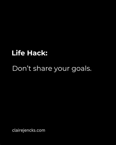 Claire Jencks on LinkedIn: A simple success formula: Don’t share your
