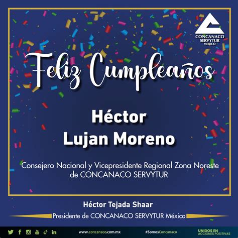 Concanaco Servytur on Twitter Le deseamos un FelizCumpleaños a