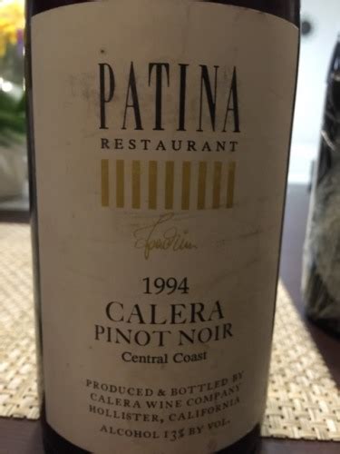 Calera Pinot Noir Patina Vivino Us