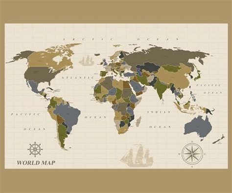 creative world map templates  designers artofit