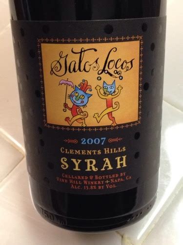 Vine Hill Gatos Locos Syrah Vivino US