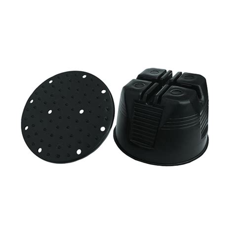 Держатель h110мм проводника круглого 8-10 мм для плоской кровли ...