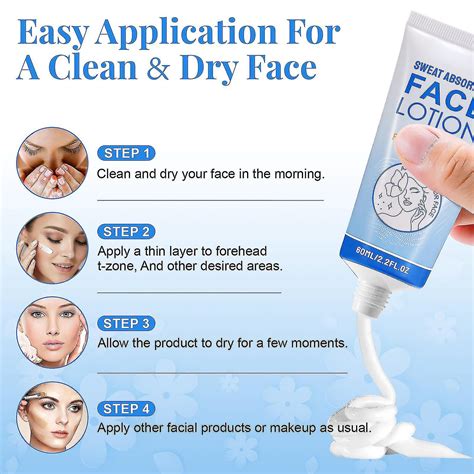 Sweat Absorbing Face Lot, Antiperspt For Face, B Sweat And Oily Skin