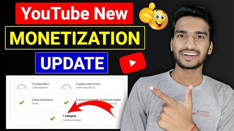 YouTube New Monetization Policy 2021 New Monetization Update YouTube