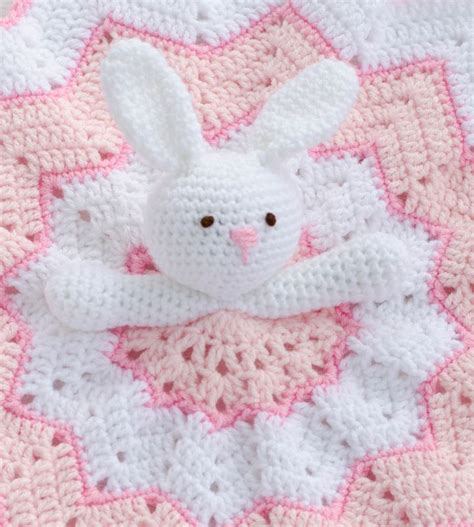 Crochet Lovey Blanket A Bunny To Love Lovey Pattern Lovey Blanket