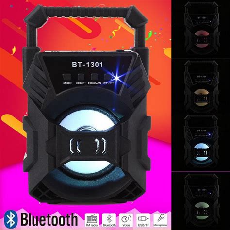 Boxa Portabila BT 1301 Cu MP3 TF USB Bluetooth Radio FM