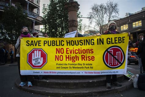 ‘Housing is a human right’: Protesters defend public housing