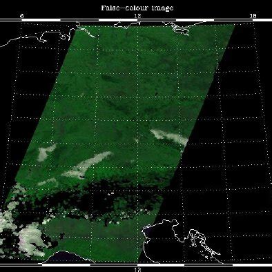 false colour image   scene  scientific diagram