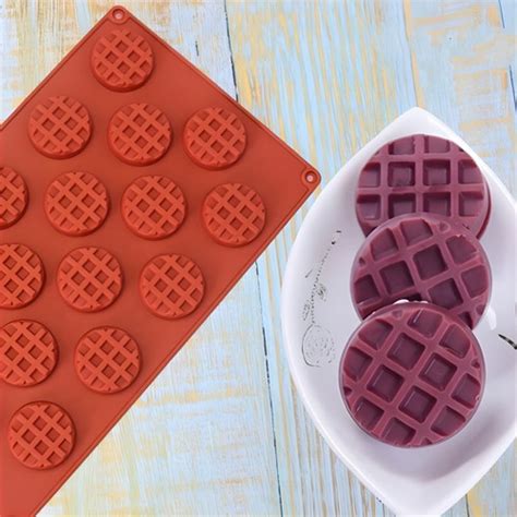 Molde Para Waffles Moldes Silicona Reposter A Pasteler A Cuotas Sin