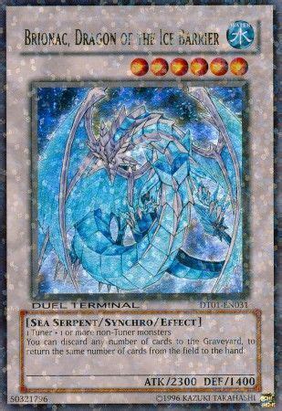 Brionac Dragon Of The Ice Barrier Yugioh TrollAndToad