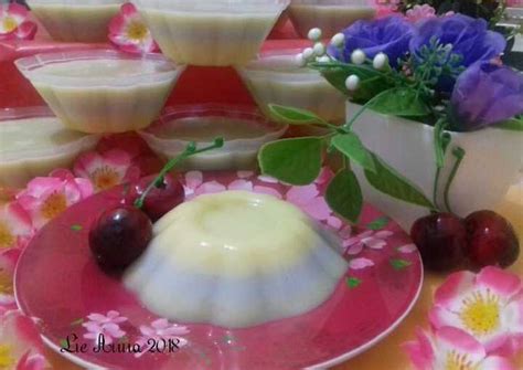 Resep Silky Pudding Puyo Homemade Oleh 李安娜💖 Cookpad