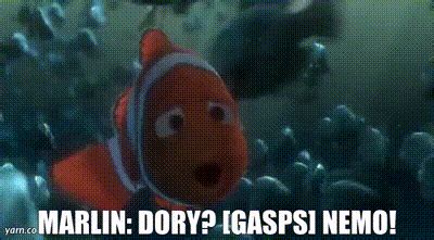 YARN MARLIN Dory Gasps Nemo Finding Nemo Video Clips By