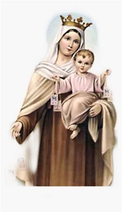 Virgen Del Carmen - Our Lady Of Mt Carmel Prayer, HD Png Download - kindpng