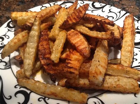 Seasoned Crinkle Cut French Fries Recipe by Therese - CookEatShare