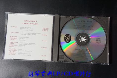 Calliope 舒伯特阿佩乔尼 舒曼快板与慢板 德沃夏克回旋曲 纳瓦拉 古典发烧CD唱片 古典LPCD唱片行 音响贵族网