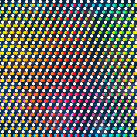 Premium Vector Rainbow Color Circle Seamless Pattern