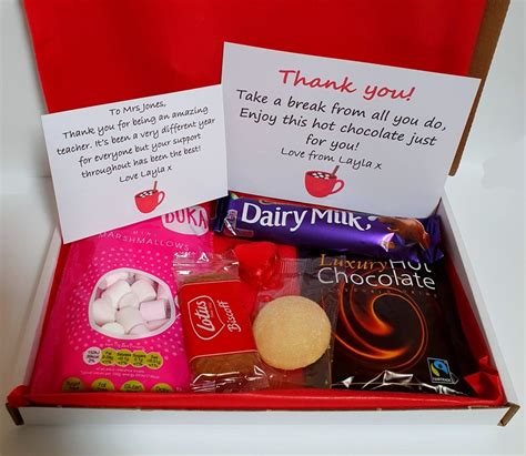 Hot Chocolate Letterbox Gift Set Hug In A Mug Gift Mini Etsy UK