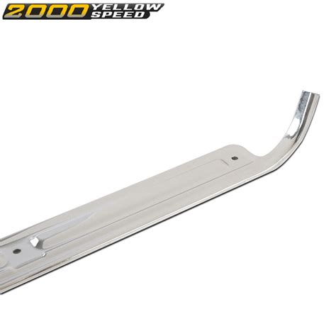 Fit For Chevy C Gmc Truck Chrome Door Sill Plates W