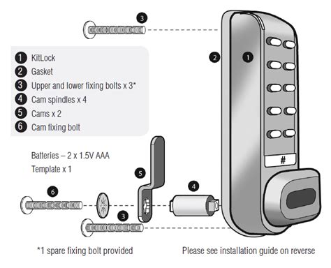 Kitlock 1200 Locker Lock Beveridge Locksmiths