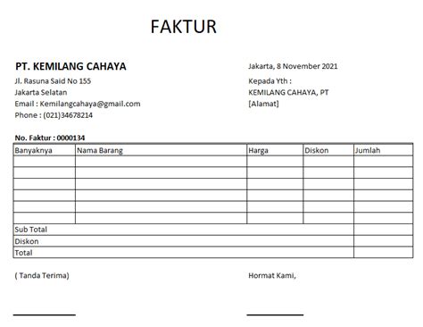 Perbedaan Faktur Dan Kwitansi Beserta Cara Membuatnya Jubelio