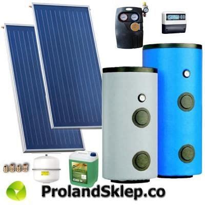 Pakiet Solarny Proland Zestaw Solarny Kolektory Absorber Miedziany