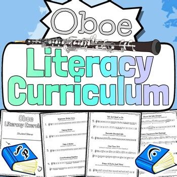 Oboe Literacy Curriculum | Beginner Oboe Staff Notation Exercises