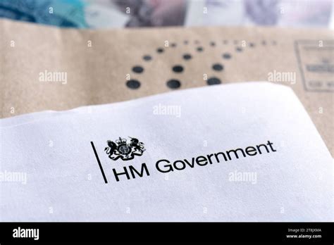 HM Revenue And Customs HMRC Logos Seen On The Authentic HMRC Tax