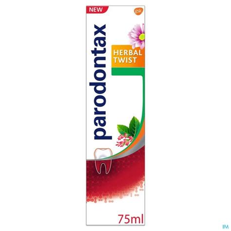 Parodontax Dentifrice Herbal Ginger Ml Dentifrices Pharmacodel